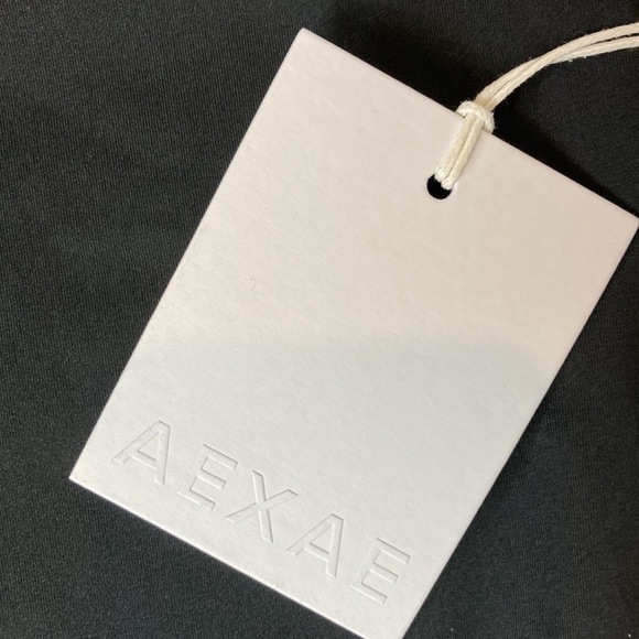 Aexae NWT One Shoulder One-Piece Bathing Suit Minimalist Classic Cheeky Vacation - Picture 9 of 16